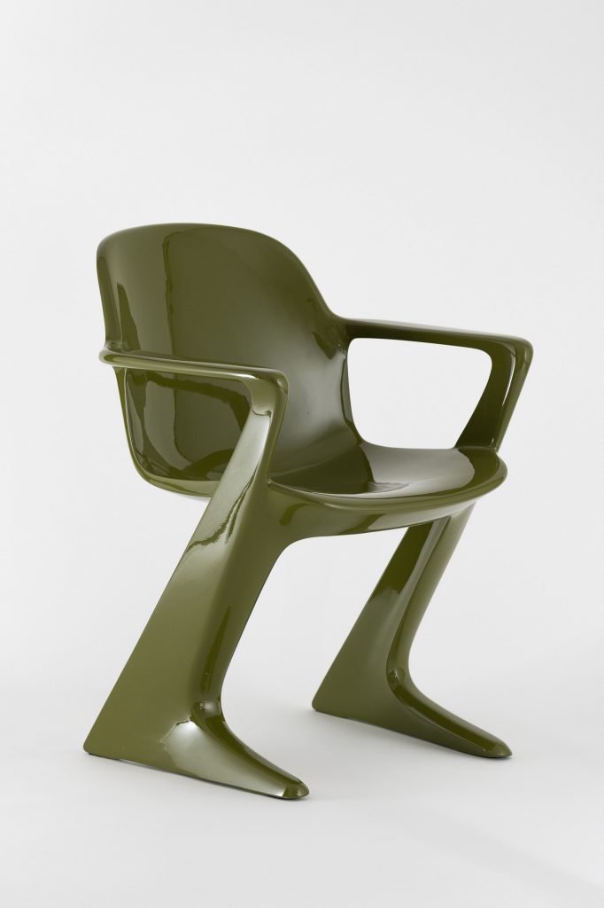 zstuhl pestelpur Freischwinger oliv Ernst Moeckl Design HEAVYTOOL